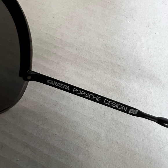 RARE Vintage 80’s Porsche Carrera “Yoko Ono” Shield Sunglasses - Picture 6 of 7